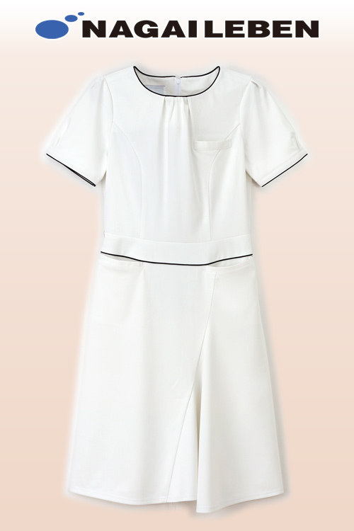 【販売終了24】スカート部分のアシンメトリーが新しいワンピース。【女性用1色】