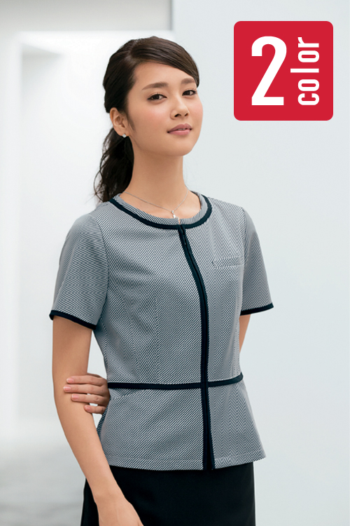ニットオーバーブラウス　病院・歯科・クリニック受付制服