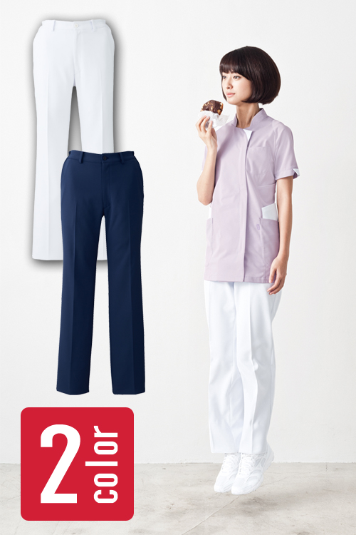 【販売終了24】メディカルシンプルストレートパンツ女性用