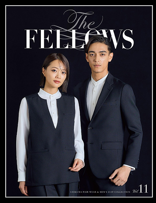 エステメディカル制服WEBカタログ　FELLOWS(フェローズ通年)高級ホテルのフロント、受付、警備の専門制服カタログ