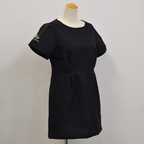 オリジナル制服製作実績 ロゴ刺繍 /PUALOHA様/エステ、歯科、病院制服ユニフォーム　ロゴ刺繍・ネーム刺繍制作実績