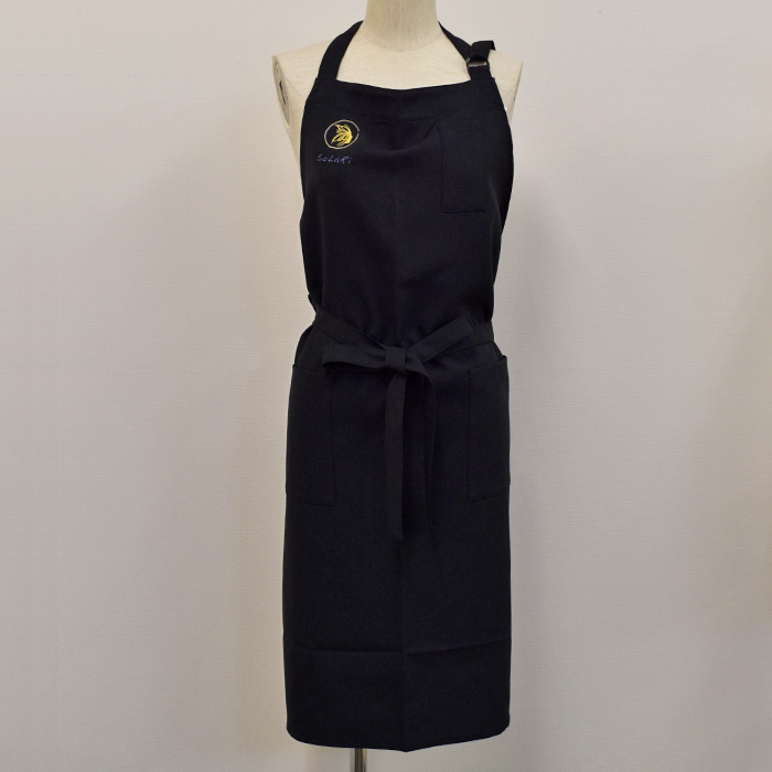 オリジナル制服製作実績 ロゴ刺繍　0220715_学園の森整体院様/エステ、歯科、病院制服ユニフォーム　ロゴ刺繍・ネーム刺繍制作実績