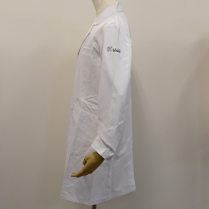 オリジナル制服製作実績 ロゴ刺繍 /20230203_株式会社海星ムサシ様/エステ、歯科、病院制服ユニフォーム　ロゴ刺繍・ネーム刺繍制作実績