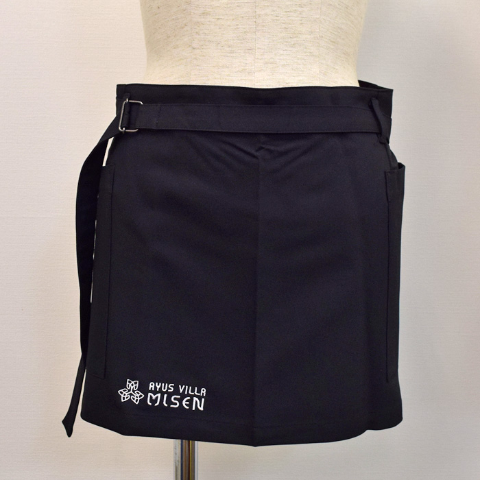 オリジナル制服製作実績 ロゴ刺繍　DOLCE様/エステ、歯科、病院制服ユニフォーム　ロゴ刺繍・ネーム刺繍制作実績