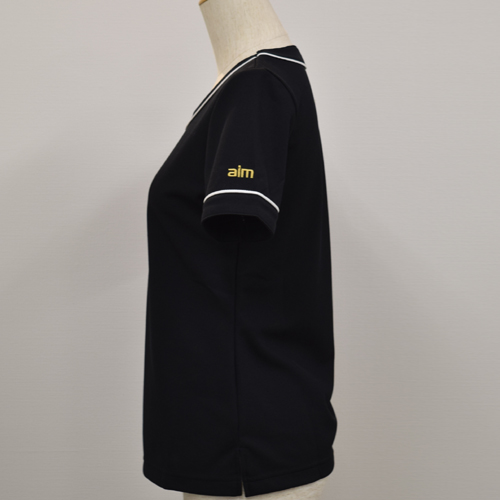 オリジナル制服製作実績 ロゴ刺繍 /aimサロン様/エステ、歯科、病院制服ユニフォーム　ロゴ刺繍・ネーム刺繍制作実績