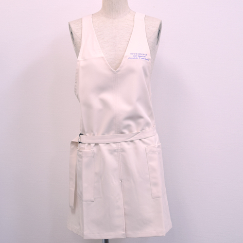 オリジナル制服製作実績 ロゴ刺繍　エクレエレガンローズ様/エステ、歯科、病院制服ユニフォーム　ロゴ刺繍・ネーム刺繍制作実績