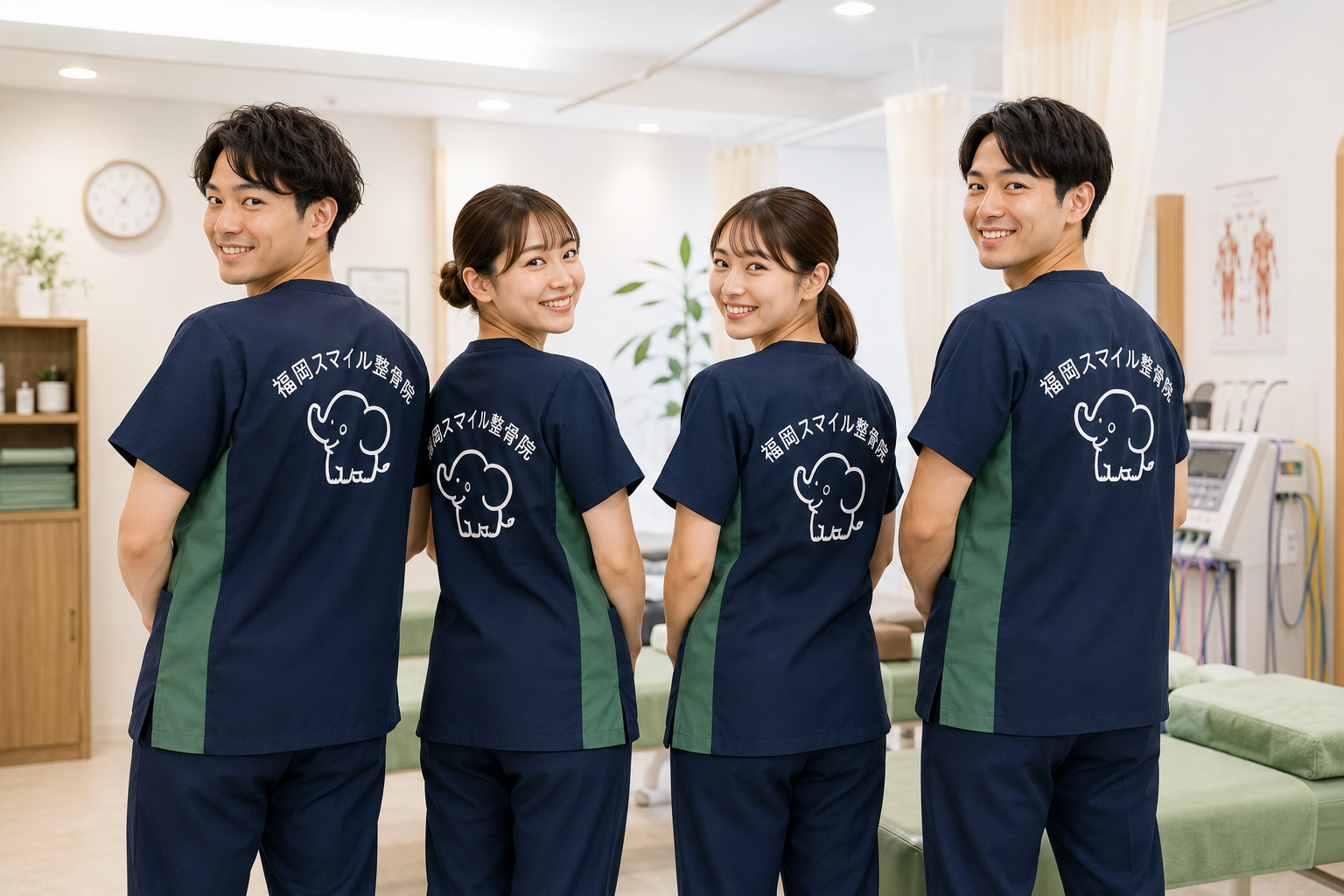 医療チーム現場 整骨院のスタッフ