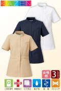 【エステ・美容歯科クリニック制服】シンプルで気品溢れる　ペプラムジャケット3色