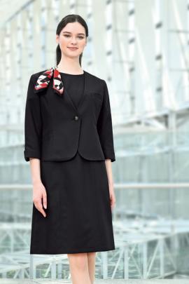 【美容医療・エステサロン・クリニック制服】華やかでアレンジしやすいスカーフ&ピン