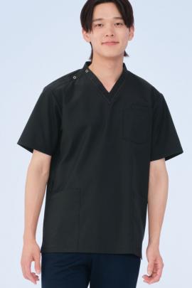 【歯科・医療・介護制服】スクラブ【兼用】ストレッチ性があり色落ちしにくい　静電気防止　