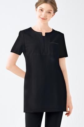 Vネックチュニック(2色)