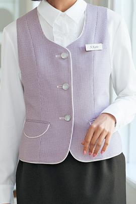 【販売終了】ベスト(パープル)