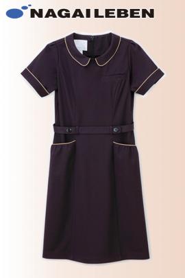 【歯科・美容クリニックユニフォーム】涼感素材を使用した、肌あたりが心地良いワンピース【女性用】