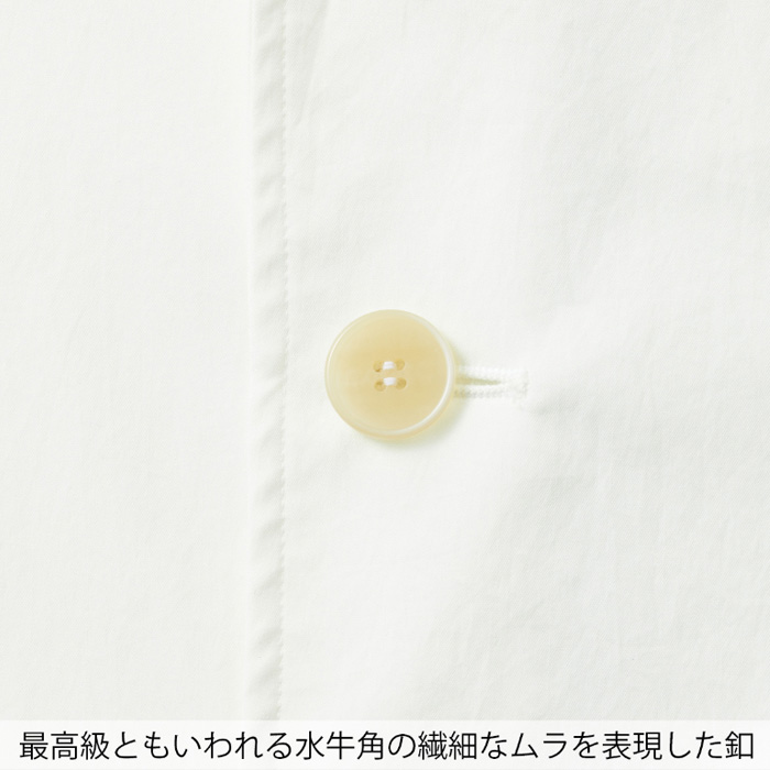 【病院・歯科・クリニック】FLab.のシングルドクターコート超軽量で動きやすい【男性用】ディテール