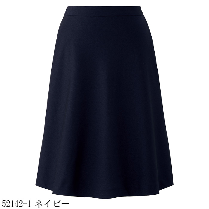【受付・おもてなし・事務】オールシーズン履けるストレッチフレアスカート【女性用】　カラー