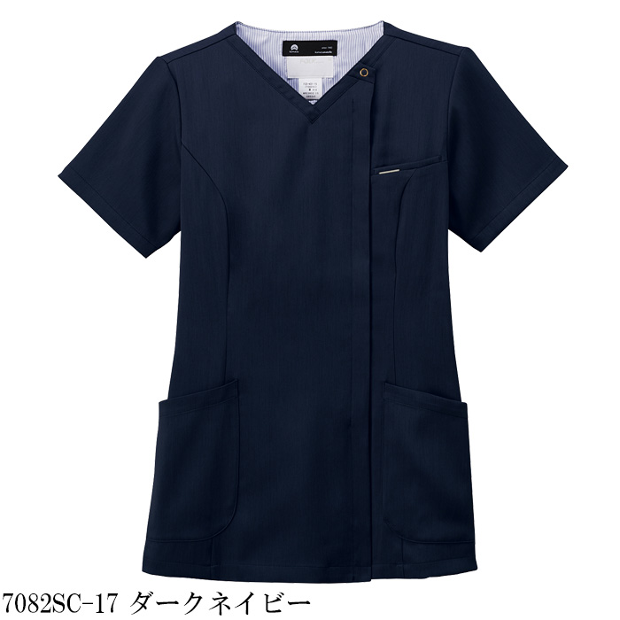 【病院・歯科・クリニック】FLab.のレディスジップスクラブ🄬、超軽量で動きやすい【女性用】　カラー