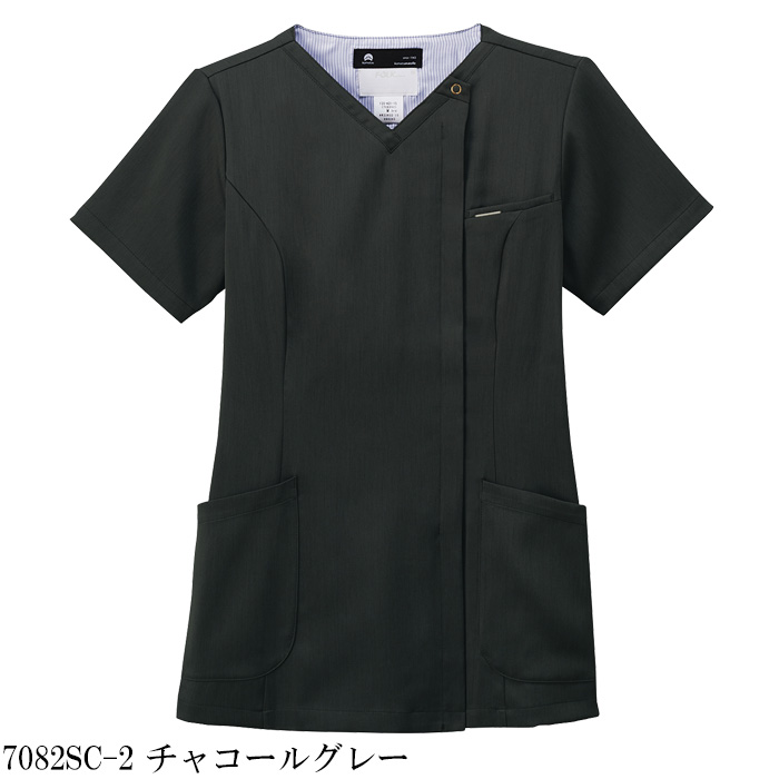 【病院・歯科・クリニック】FLab.のレディスジップスクラブ🄬、超軽量で動きやすい【女性用】　カラー