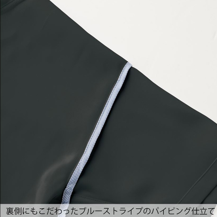【病院・歯科・クリニック】FLab.のレディスジップスクラブ🄬、超軽量で動きやすい【女性用】　ディテール