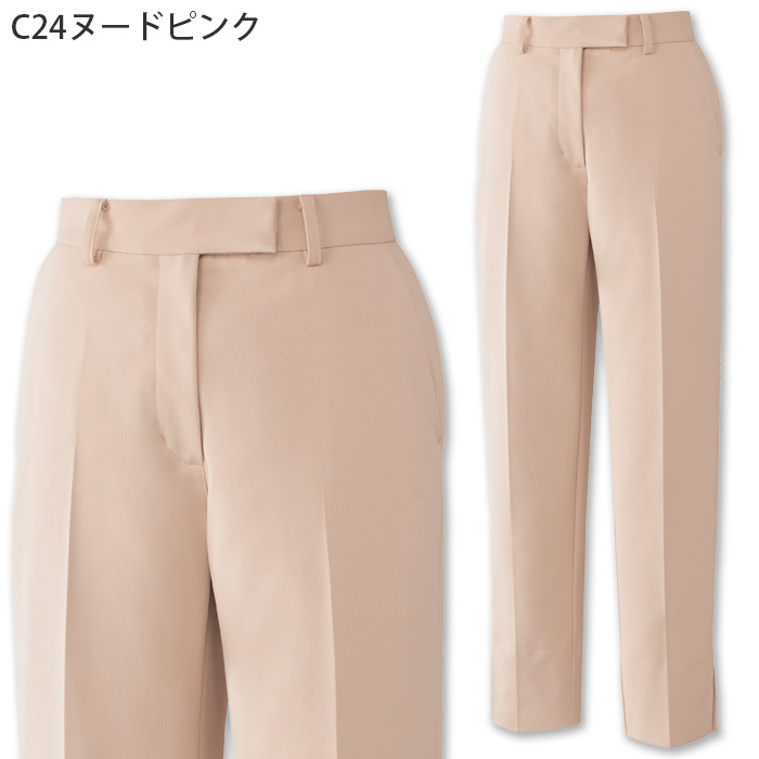 【エステ・クリニック制服】 フォロレゾン アンクル丈パンツ【3色】動きやすいニット生地　色