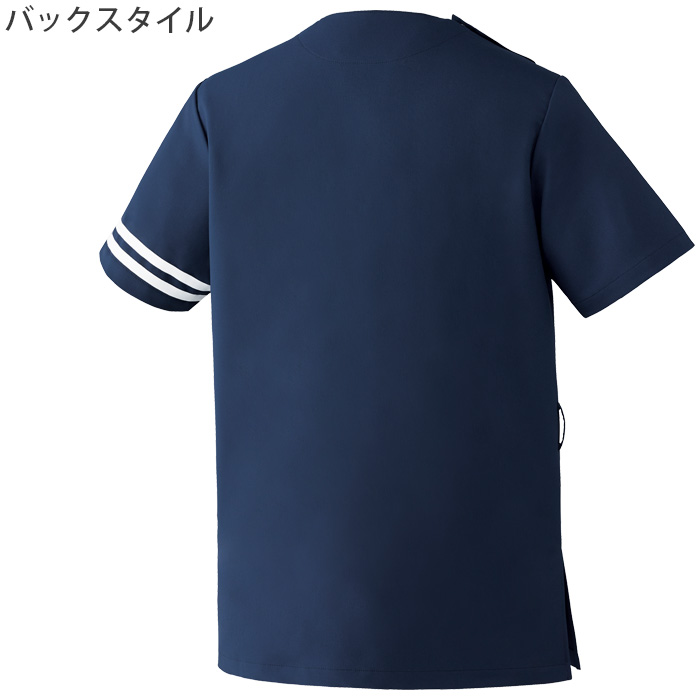  【エステ・クリニック制服】フォロレゾン スクラブ2色【兼用】2本ラインがアクセント　スペック