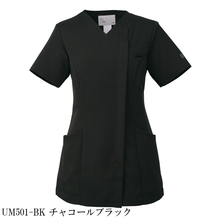 病院・歯科・クリニック】ukaのジップアップスクラブ程よいゆとりと美しいライン【女性用】　カラー