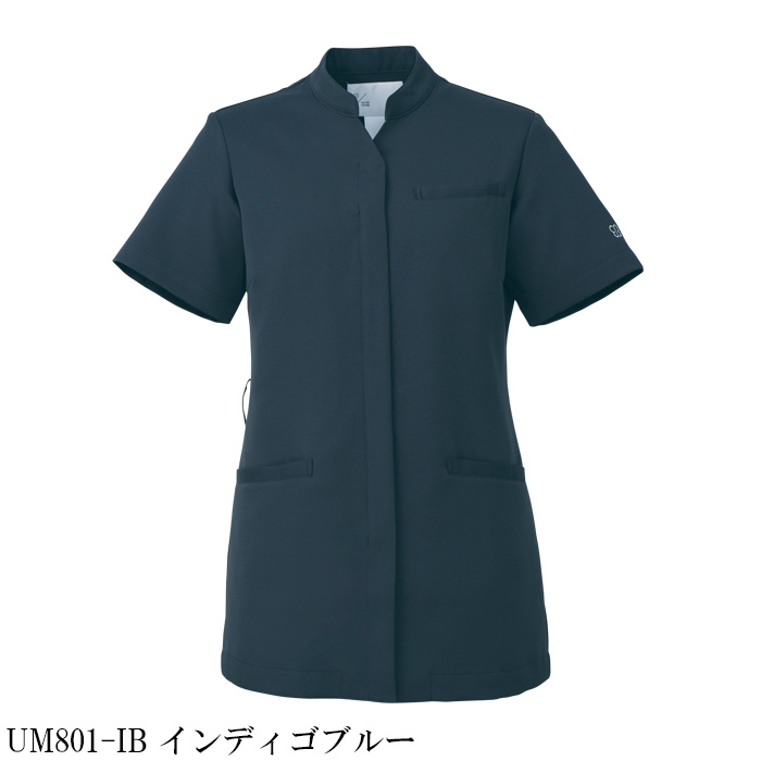 【病院・歯科・クリニック】ukaのジャケット　前開きで着脱楽々　5色【女性用】　カラー