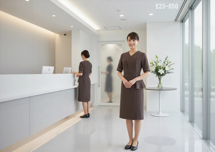 エステ、理美容病院制服　店舗コーディネート E25-050